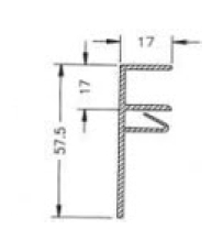 S10 Putzprofil 17mm